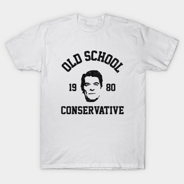 Old School Conservative - Republican T-Shirt by HamzaNabil